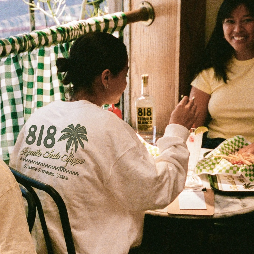 818 Tequila Soda Shoppe Lightweight Crewneck
